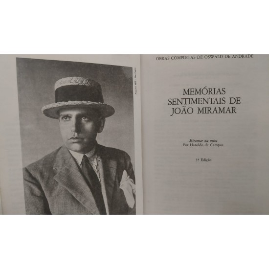 Memórias Sentimentais de João Miramar, Oswald de Andrade