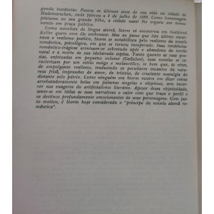 O Afogado, Aquis Submersus, Immensee, Theodor Storm, Tradução de João Távora, Capa de Couro, Edição 1955