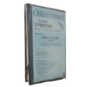 O Processo, Franz Kafka, Capa dura de Luxo, Editora Abril - Lacrado