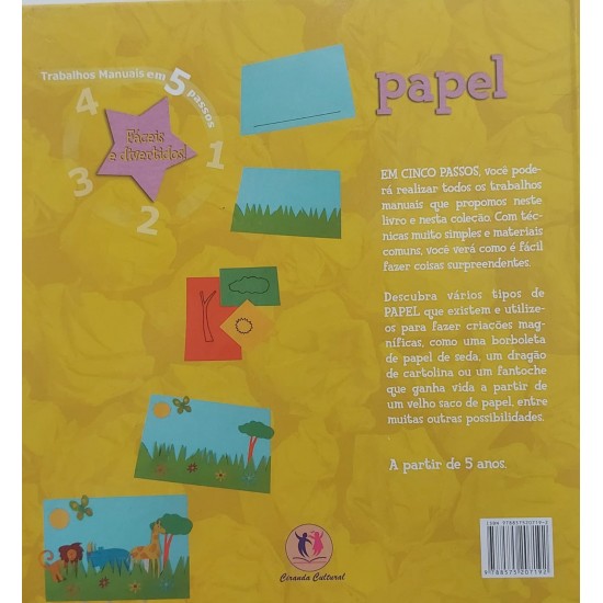 Papel, Trabalhos Manuais em 5 Passos