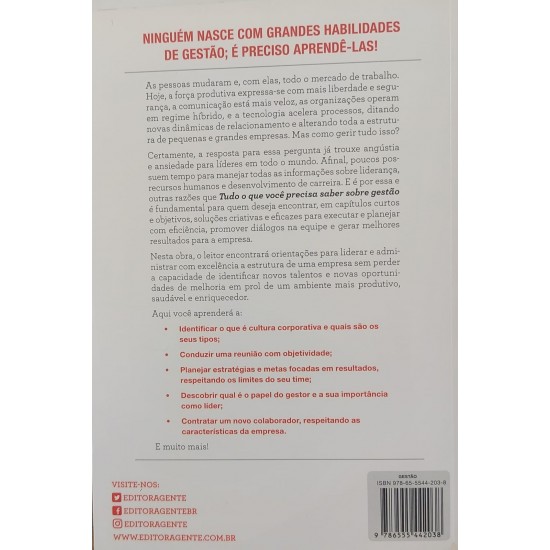 Tudo o que Você Precisa Saber Sobre Gestão, Stephen Soundering Tudo o que Você Precisa Saber Sobre Gestão, Stephen Soundering
