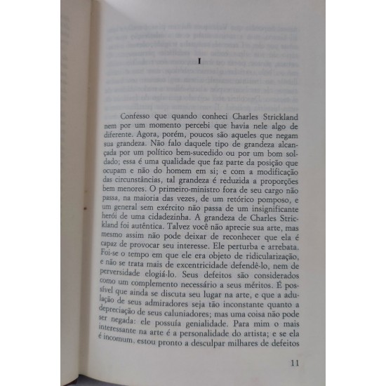 Um Gosto e Seis Vinténs, W. Somerset Maugham , Capa Dura de Luxo com  Letras Douradas, Editora Abril