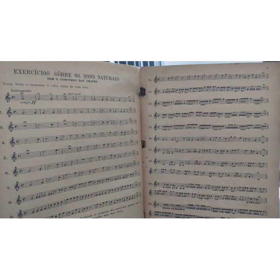 Método de Pistão, Trombone e Bombardino na Clave de Sol, Amadeu Russo Método de Pistão, Trombone e Bombardino na Clave de Sol, Amadeu Russo