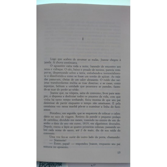 Uma Vida, Guy de Maupassant, Capa Dura de Luxo em Vermelho, Letras Douradas, Editora Abril