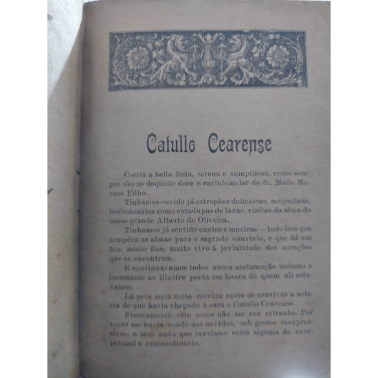 Novos Cantares, Catullo da Paixão Cearense, 1ª Edição 1909 Novos Cantares, Catullo da Paixão Cearense, 1ª Edição 1909