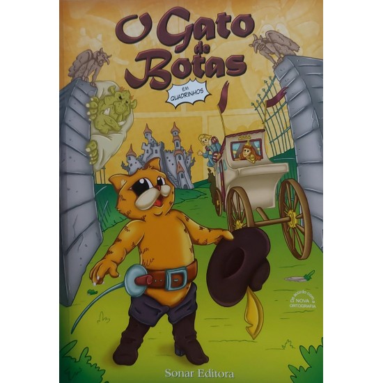 O Gato de Botas em Quadrinhos, Adaptação do Clássico da Literatura de Charles Perrault