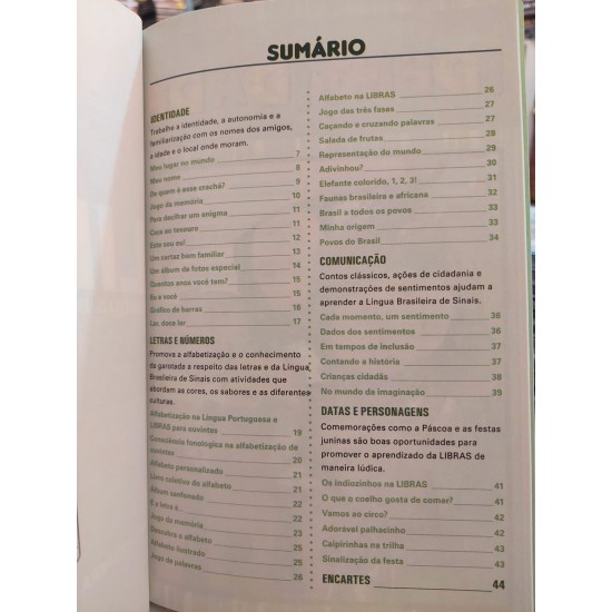 O Grande Livro de Libras, A Língua Brasileira de Sinais. Projetos Escolares, Atividades para Trabalhar a Língua de Sinais O Grande Livro de Libras, A Língua Brasileira de Sinais. Projetos Escolares, Atividades para Trabalhar a Língua de Sinais
