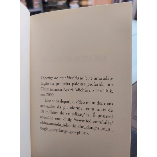 O Perigo de Uma História Única, Chimamanda Ngozi Adichie