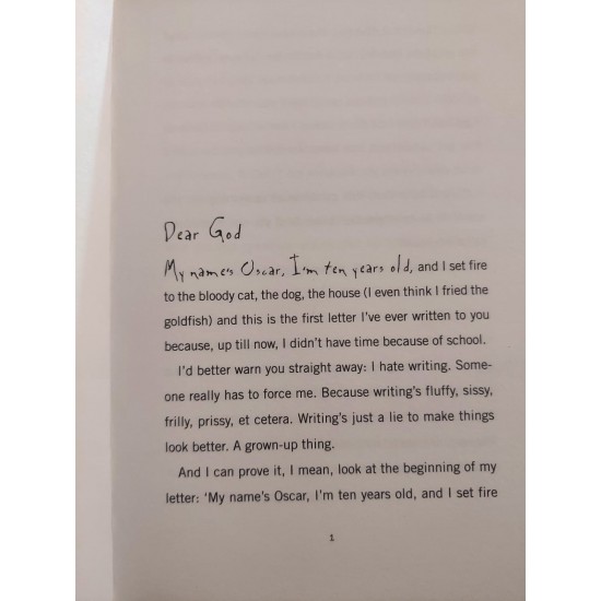 Oscar And The Lady In Pink, Eric-Emmanuel Schmitt