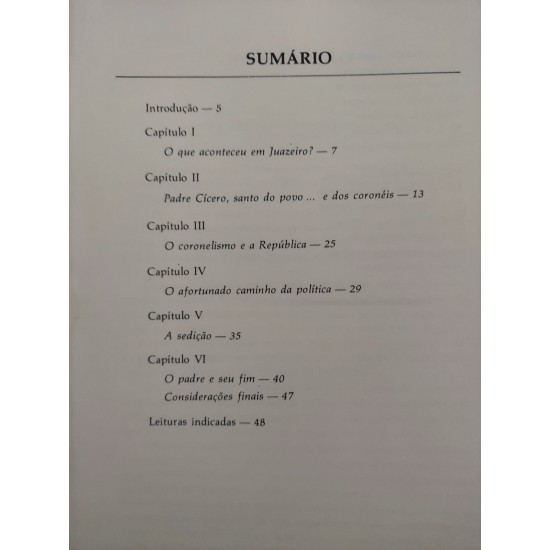 Padre Cicero, O Santo do Povo, Daniel H. de Medeiros