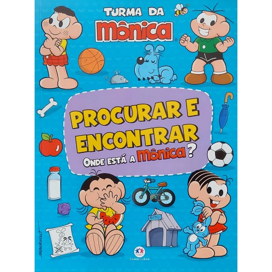 Procurar e Encontrar, Onde Está a Mônica?, Mauricio de Souza