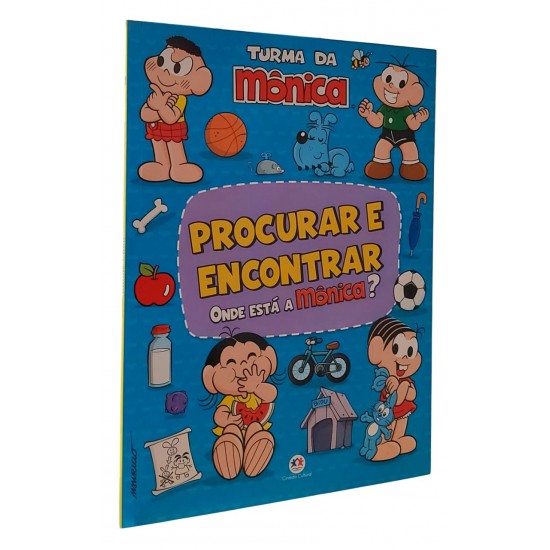 Procurar e Encontrar, Onde Está a Mônica?, Mauricio de Souza