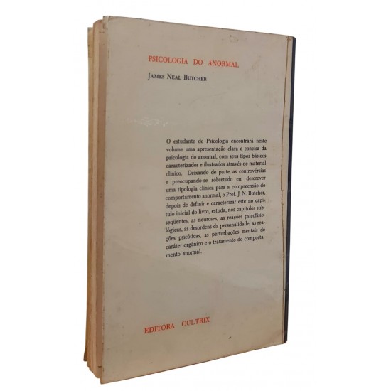Psicologia do Anormal, James Neal Butcher Psicologia do Anormal, James Neal Butcher