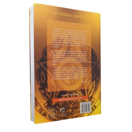 Raciocínio Lógico para Concursos. Teoria e Questões, Série Provas e Concursos, Fabrício Mariano