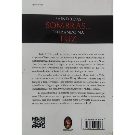 Saindo das Sombras, Entrando na Luz, Ricky Medeiros