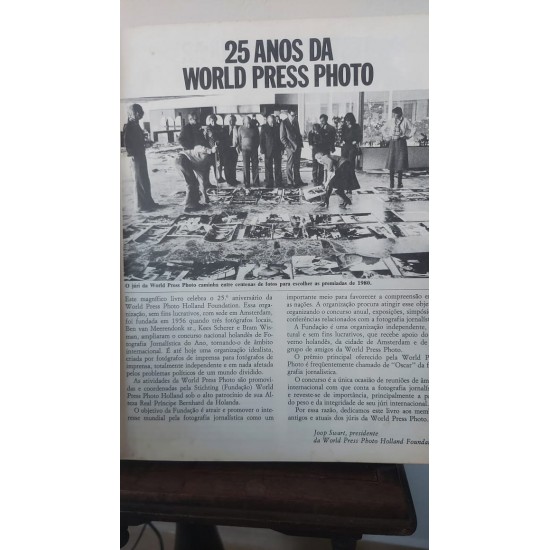 Testemunha Ocular, 25 Anos Através das Melhores Fotos Jornalísticas. Comentários de Harold Evans, Editor do London Times Testemunha Ocular, 25 Anos Através das Melhores Fotos Jornalísticas. Comentários de Harold Evans, Editor do London Times