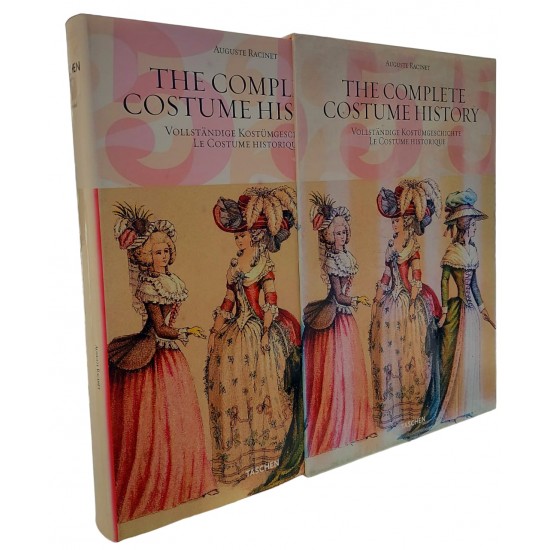 The Complete Costume History, Vollstandige Kostumgeschichte Le Costume Historique, Le Costume Historique, Caixa e Livro, Racinet Auguste