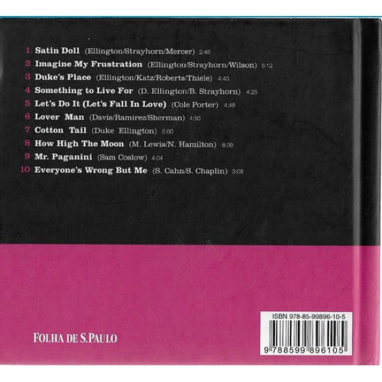 Cd Ella Fitzgerald, Coleção Folha Clássicos do Jazz 6