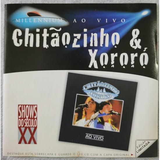 Cd Chitãozinho e Xororó, Millennium, Ao Vivo