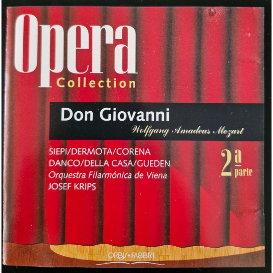 Cd Don Giovanni, Opera Collection, Segunda Parte Cd Don Giovanni, Opera Collection, Segunda Parte