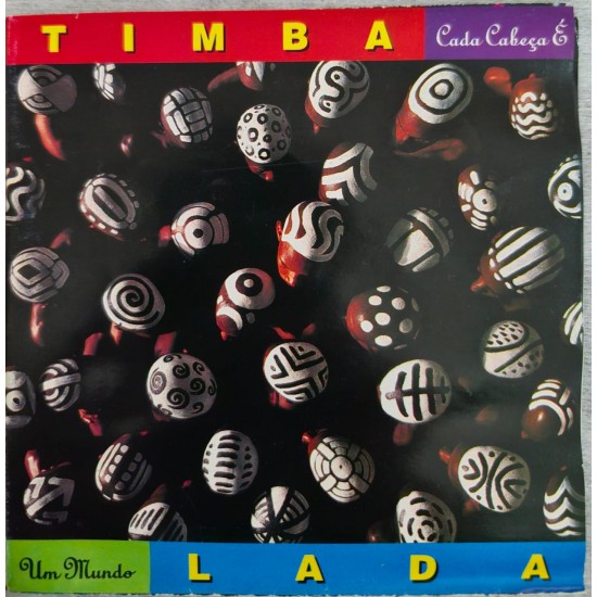 Cd Timbalada, Cada Cabeça é Um Mundo, 1994 Cd Timbalada, Cada Cabeça é Um Mundo, 1994
